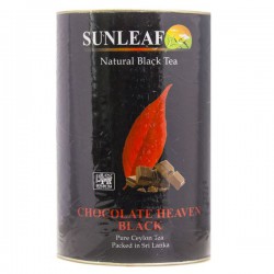 Чай черный, Sunleaf (Санлиф) 75 г 1 шт Шоколадное небо жестяная банка