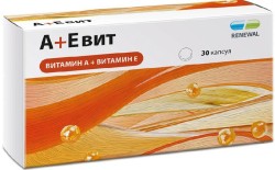 А+Е вит Renewal БАД к пище витамин А + витамин Е 30 шт. капс. 330 мг