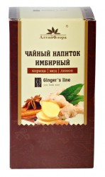 Чай имбирный, 1.5 г №20 Алтайфлора с корицей медом и лимоном