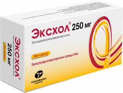 Эксхол капс. 250 мг 100 шт.
