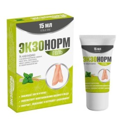 Гель Экзонорм для ногтей и кожи 1% нафтифина 1 шт. 15 мл